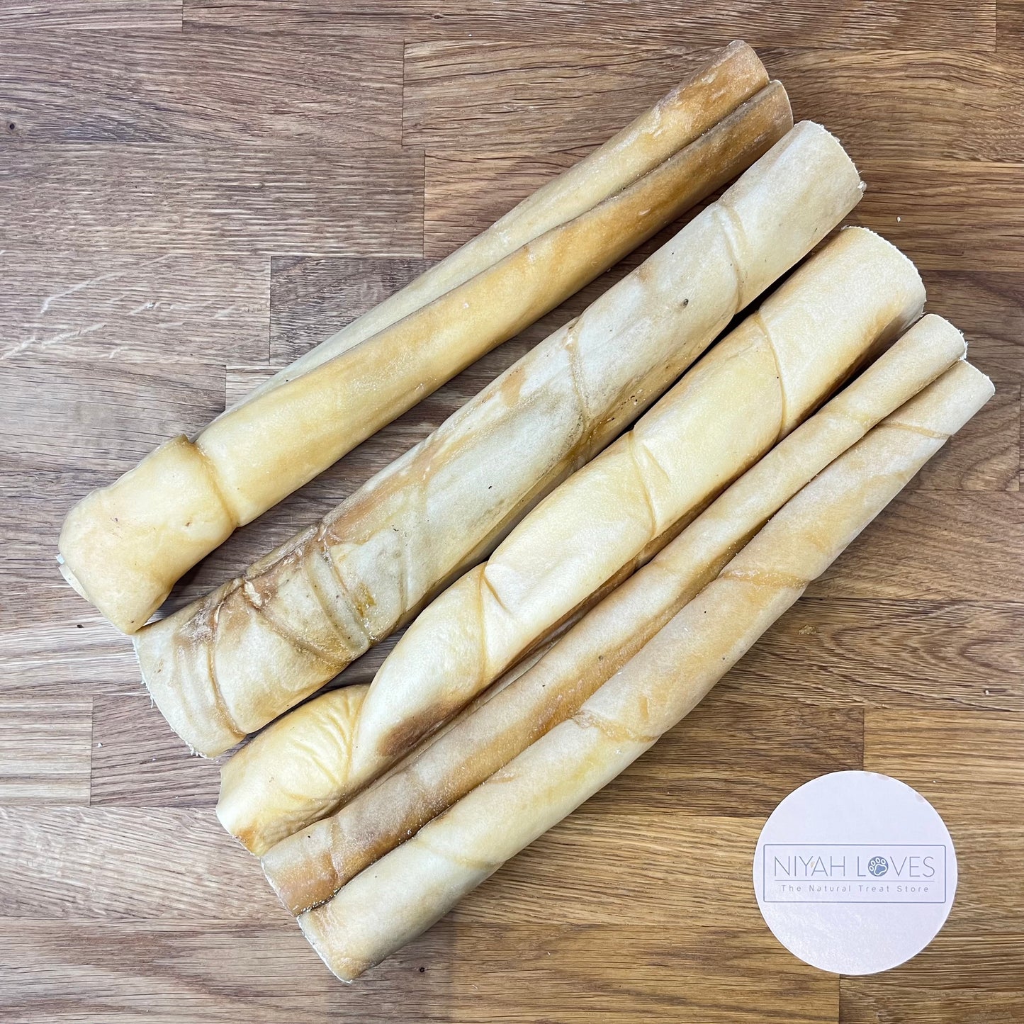 "Buffalo rolls dog treats β natural, low fat, high protein durable chews"