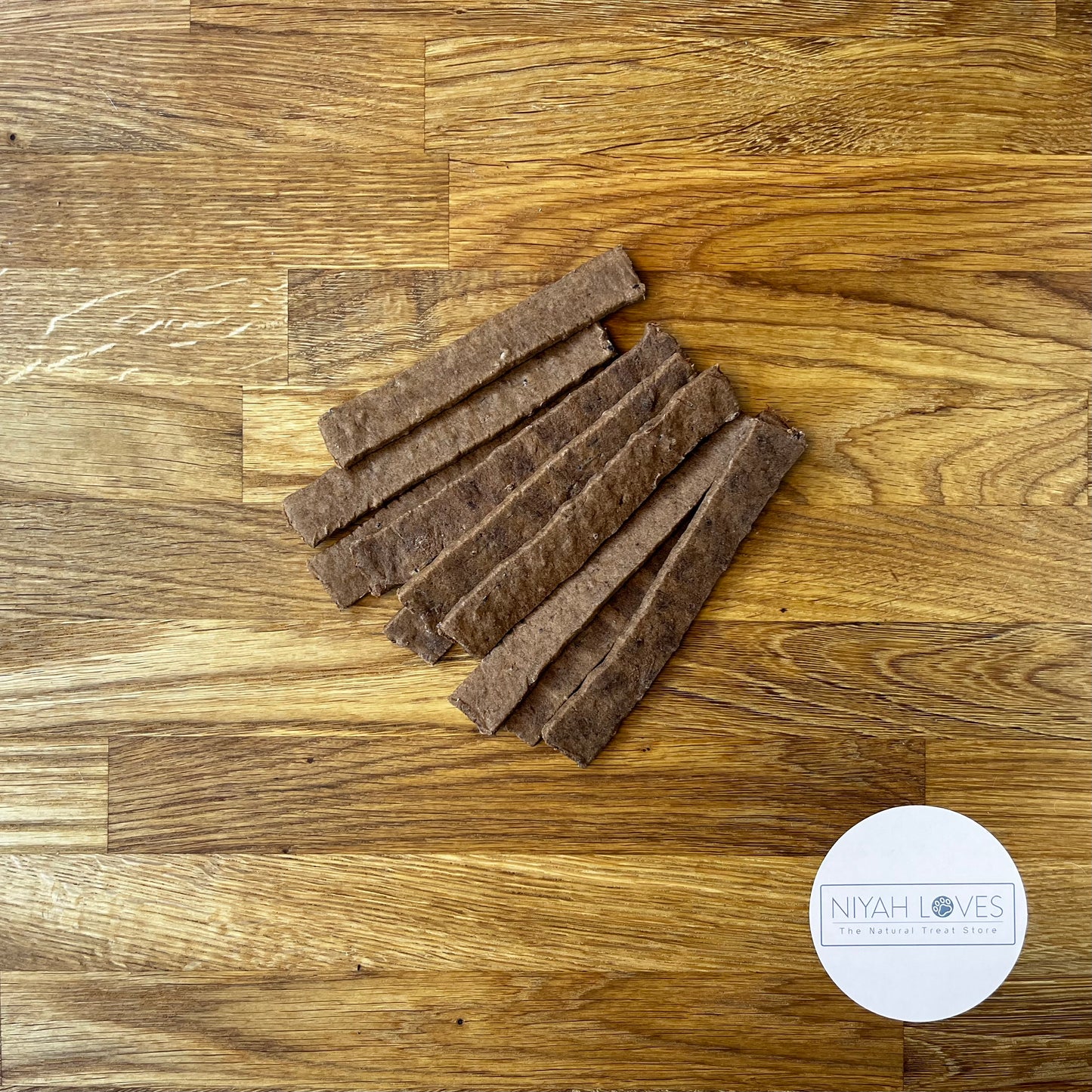 "Ostrich jerky dog treats – low fat, soft, hypoallergenic training snacks for puppies and dogs"
