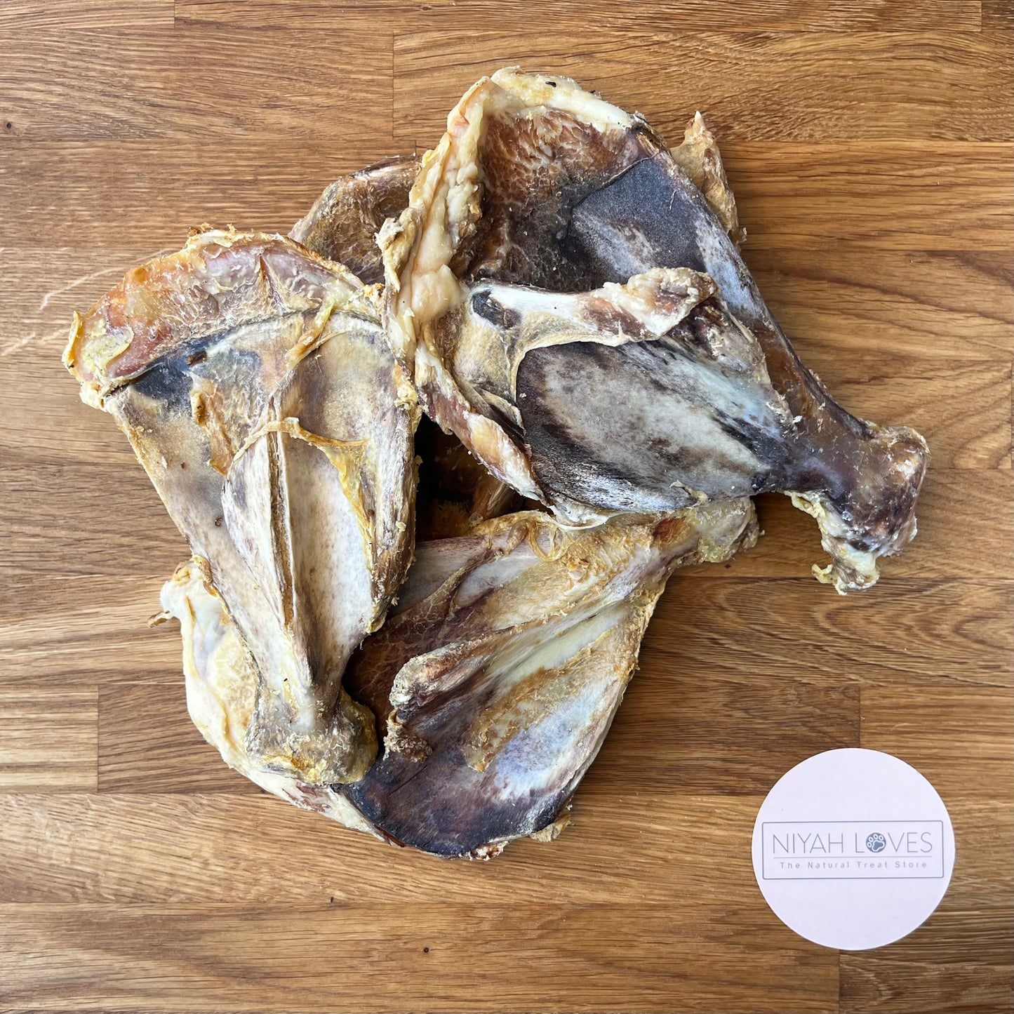 "Pork shoulder with moon bone dog chew – natural, large, long-lasting dental treat"