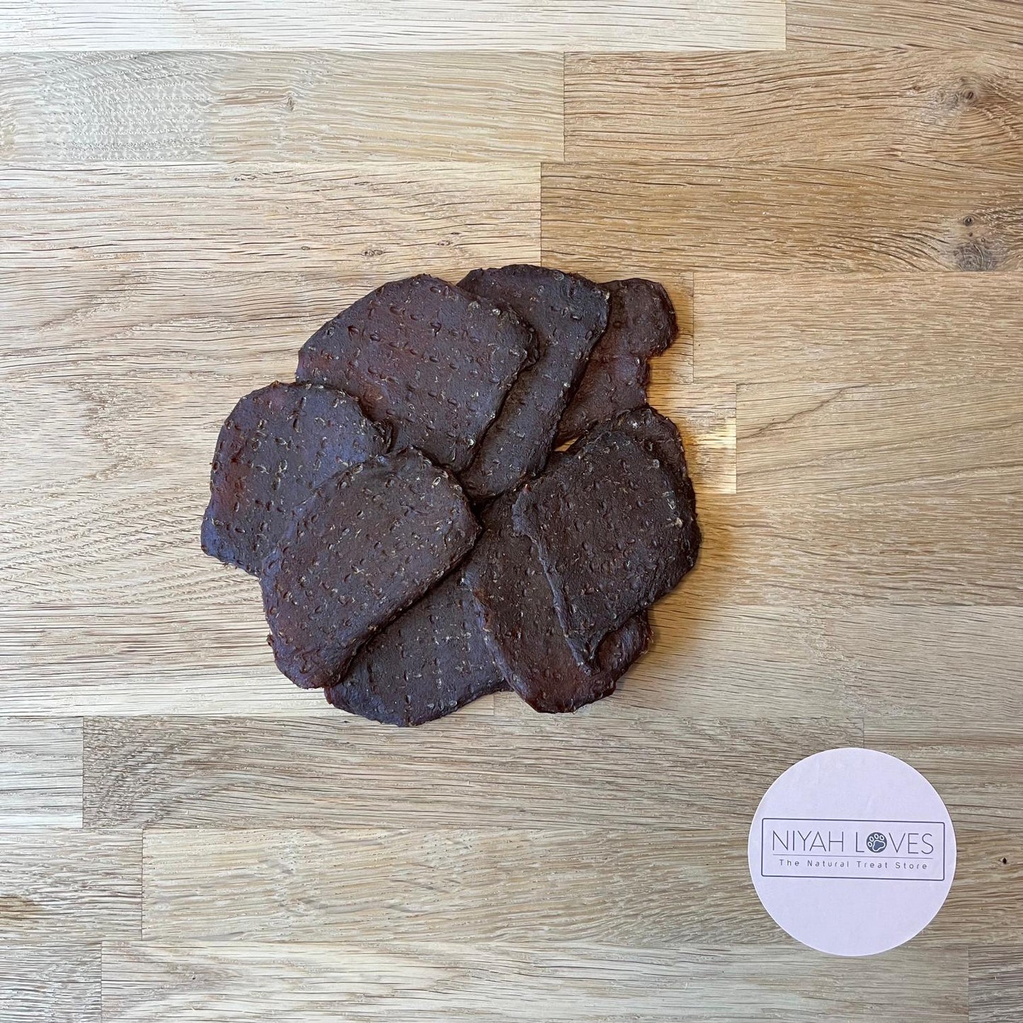 "Smoked Ostrich Fillets dog treats β 100% prime ostrich steak, hypoallergenic and low fat"