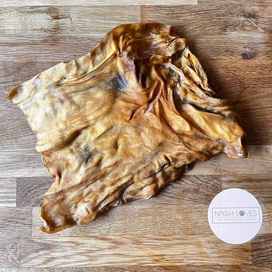 Venison Skin Plate Natural Dog Treat
