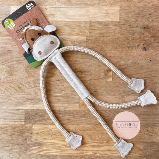 Eco Friendly Dog Toy Cow